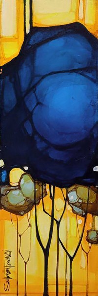 Salman Farooqi, 12 x 36 Inch, Acrylic on Canvas, Landscape Painting, AC-SF-660 Salman Farooqi, 12 x 36 Inch, Acrylic on Canvas, Landscape Painting, AC-SF-660